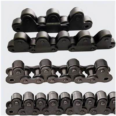 Conveyor Chains with Top Rollers